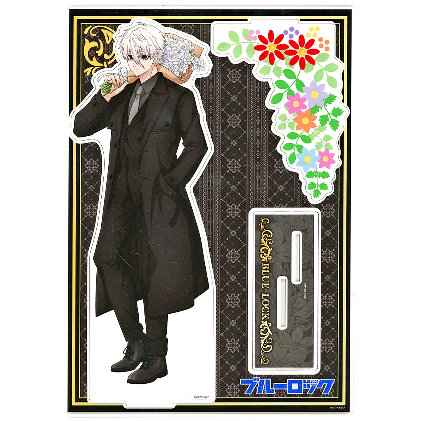 Seishiro Nagi Blue Lock AnimeJapan 2024 Mail Order Ltd BIG Acrylic Stand BIRTHDAY FLOWER Ver. [USED]