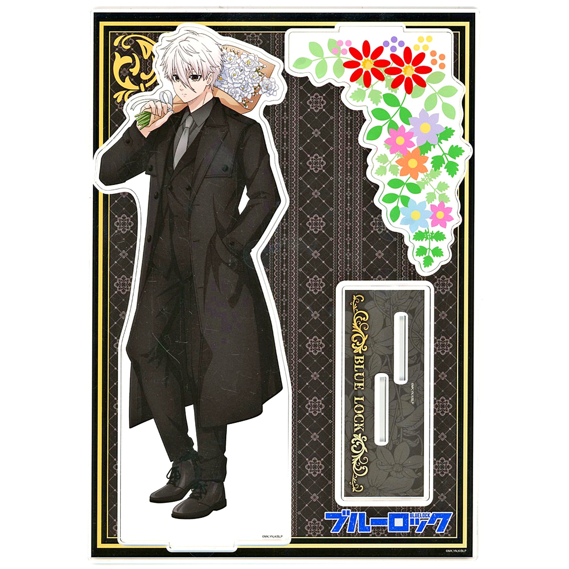 Seishiro Nagi Blue Lock AnimeJapan 2024 Mail Order Ltd BIG Acrylic Stand BIRTHDAY FLOWER Ver. [USED]