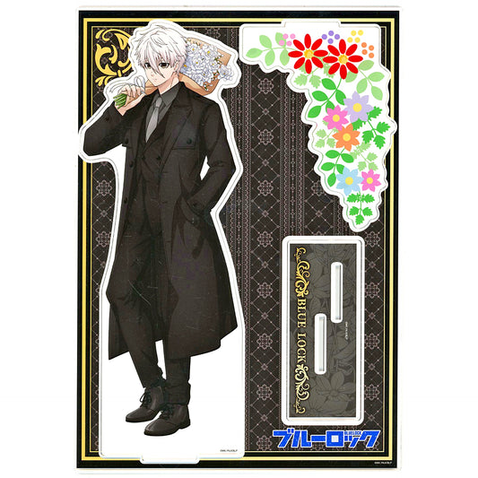 Seishiro Nagi Blue Lock AnimeJapan 2024 Mail Order Ltd BIG Acrylic Stand BIRTHDAY FLOWER Ver. [USED]