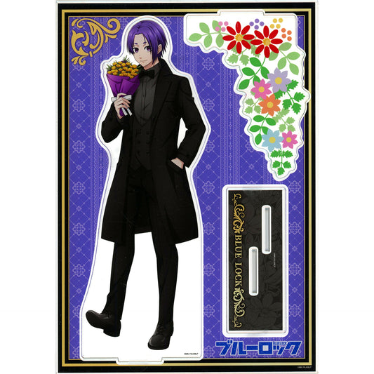 Reo Mikage BIG Acrylic Stand BIRTHDAY FLOWER Ver. Blue Lock AnimeJapan 2024 Mail Order Limited [USED]
