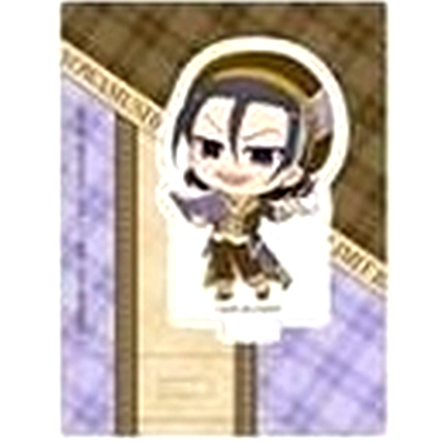 Jinpachi Todo Trading Acrylic Stand Check Style Mini Character Ver. Yowamushi Pedal Limit Break AnimeJapan 2024 [USED]