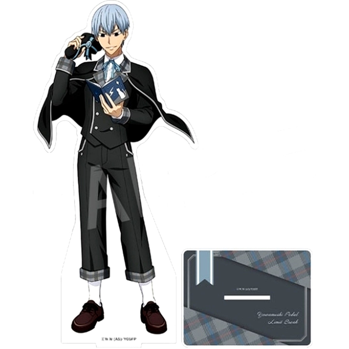 Yukinari Kuroda BIG Acrylic Stand Check Style Ver. Yowamushi Pedal LIMIT BREAK AnimeJapan 2024 Mail Order Limited [USED]