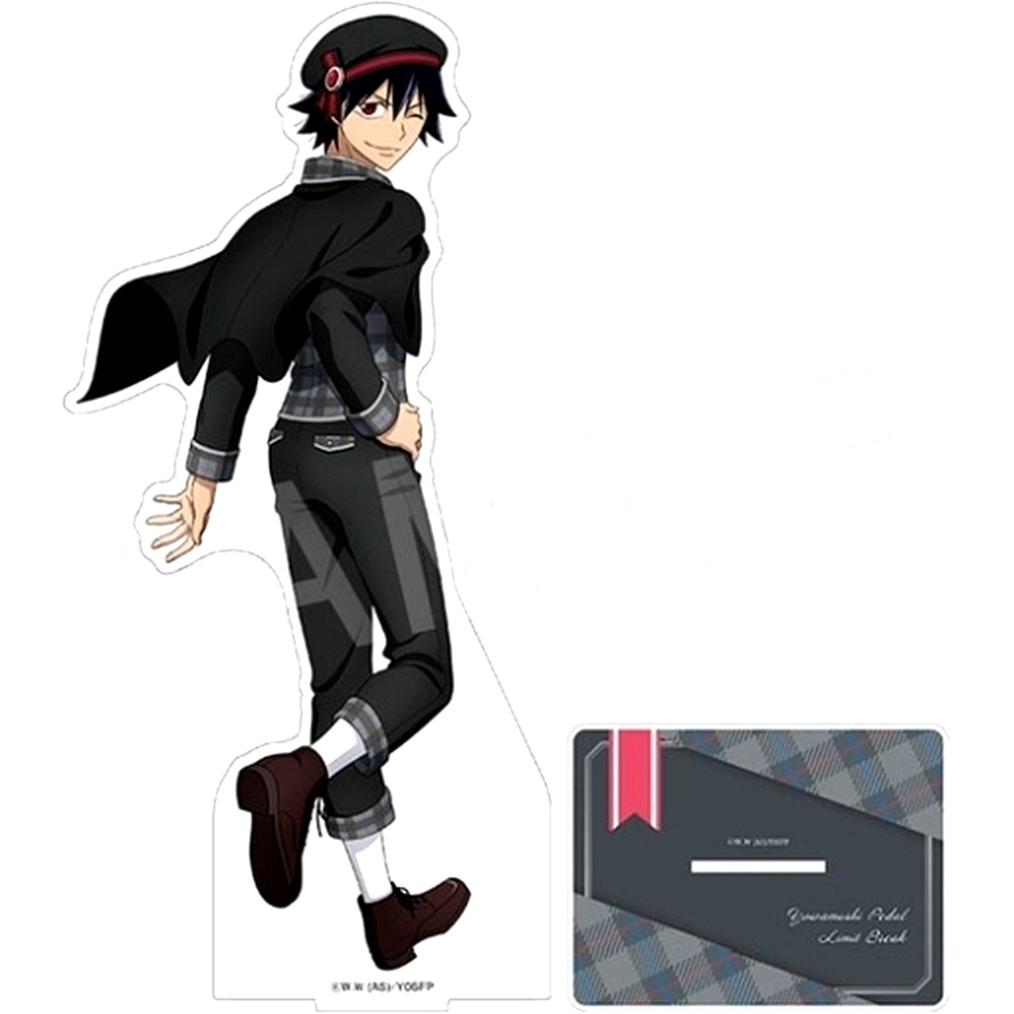 Yuto Shinkai BIG Acrylic Stand Check Style Ver. Yowamushi Pedal LIMIT BREAK AnimeJapan 2024 Mail Order Limited [USED]
