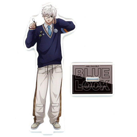 Seishiro Nagi Acrylic Stand BIG Blue Lock x Village Vanguard [USED]