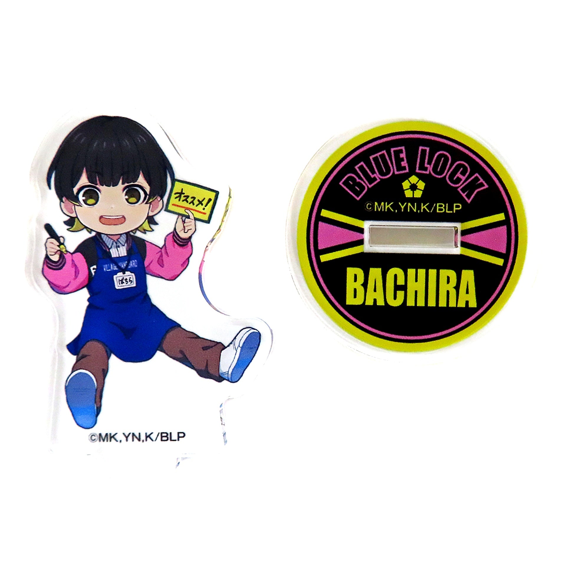 Meguru Bachira Deformed Acrylic Stand Blue Lock x Village Vanguard [USED]