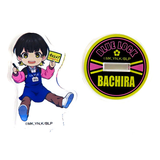 Meguru Bachira Deformed Acrylic Stand Blue Lock x Village Vanguard [USED]