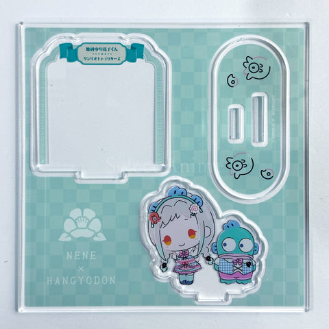 Toilet-Bound Hanako-kun x Sanrio Characters Nene Yashiro Hangyodon Acrylic Figure Plate POP UP SHOP in CORNER at TSUTAYA Limited Acrylic Stands [USED] — photo 1