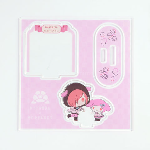 Toilet-Bound Hanako-kun x Sanrio Characters Mitsuba My Melody Acrylic Figure Plate POP UP SHOP in CORNER at TSUTAYA Limited Acrylic Stands [USED] — photo 1