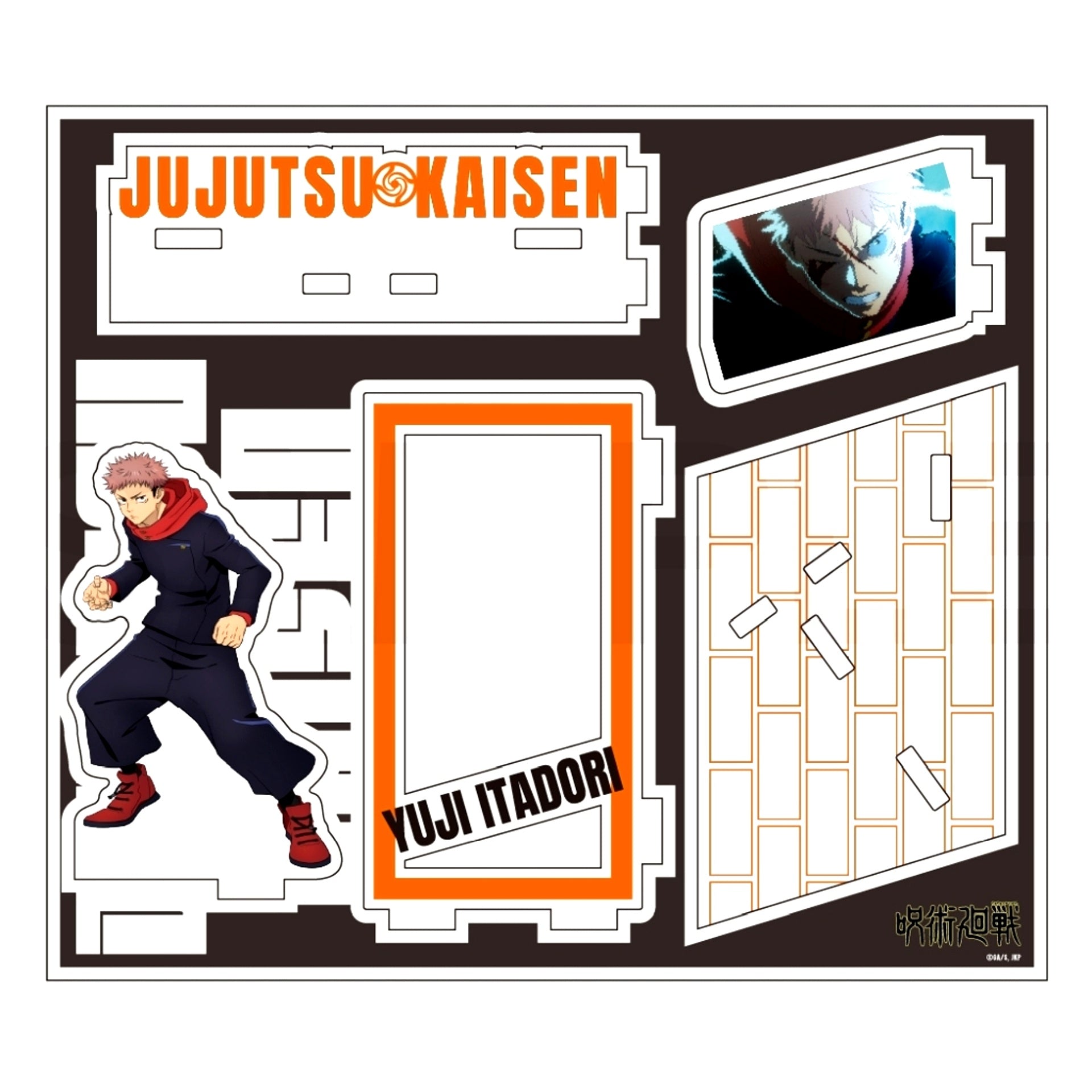 Yuji Itadori 01. Jujutsu Kaisen Scene Shot Acrylic Stand Shibuya Incident [USED]