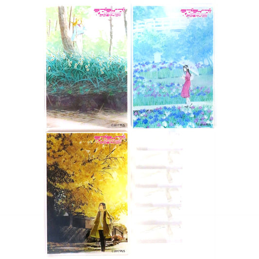 Group Sunshine! 3rd-Year Students Set of 3 Acrylic Stands Bundle Bonus for LoveLive! Days May 2024 Issue Gamers Ltd Ed Single Item [USED]