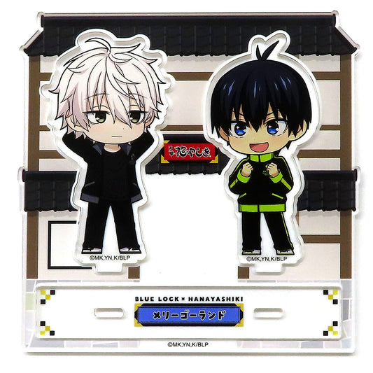 Yoichi Isagi and Seishiro Nagi Attraction Announcement Memories Acrylic Stand Merry-Go-Round ver. Blue Lock x Asakusa Hanayashiki Asakusa Cup [USED]