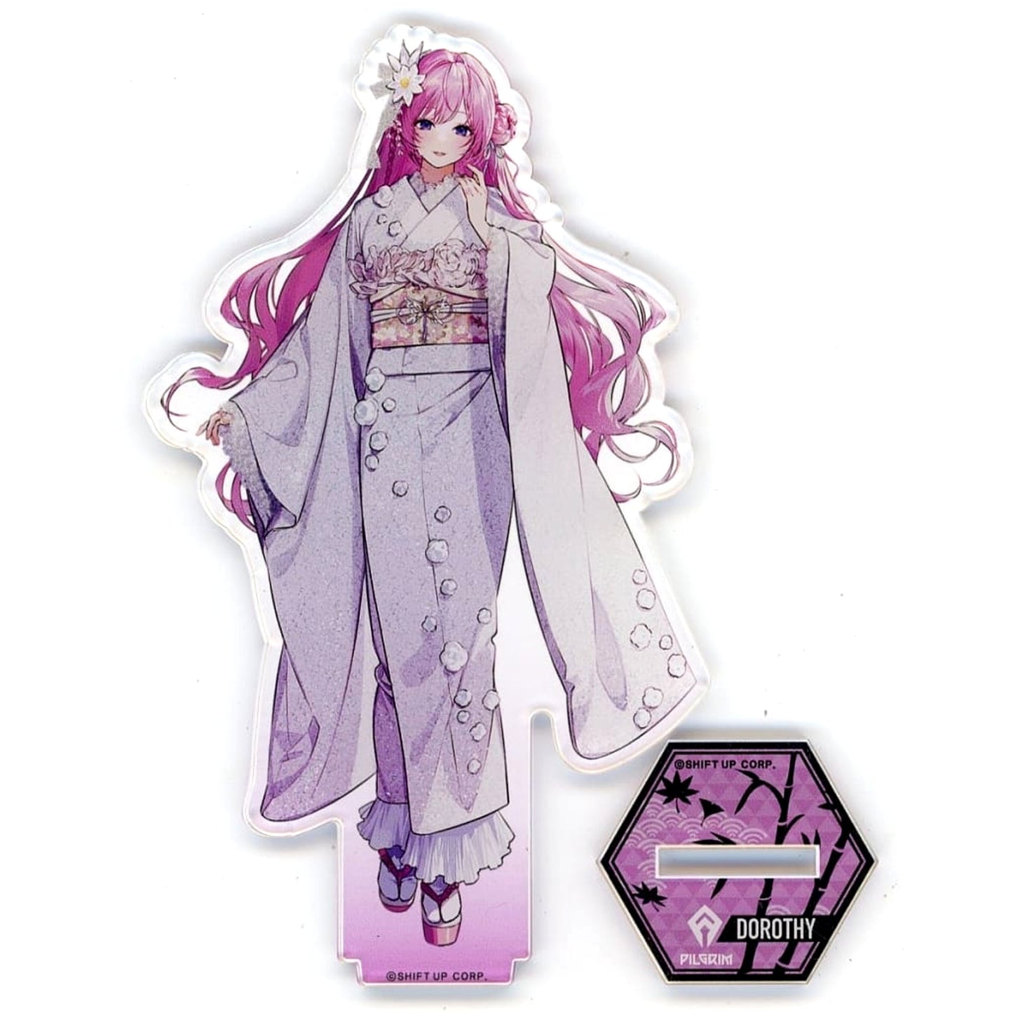 Goddess of Victory: Nikke Dorothy Acrylic Stand Kimono 1st Anniversary Area Defense Line Pop-Up Event Exclusive Acrylic Stands [USED]