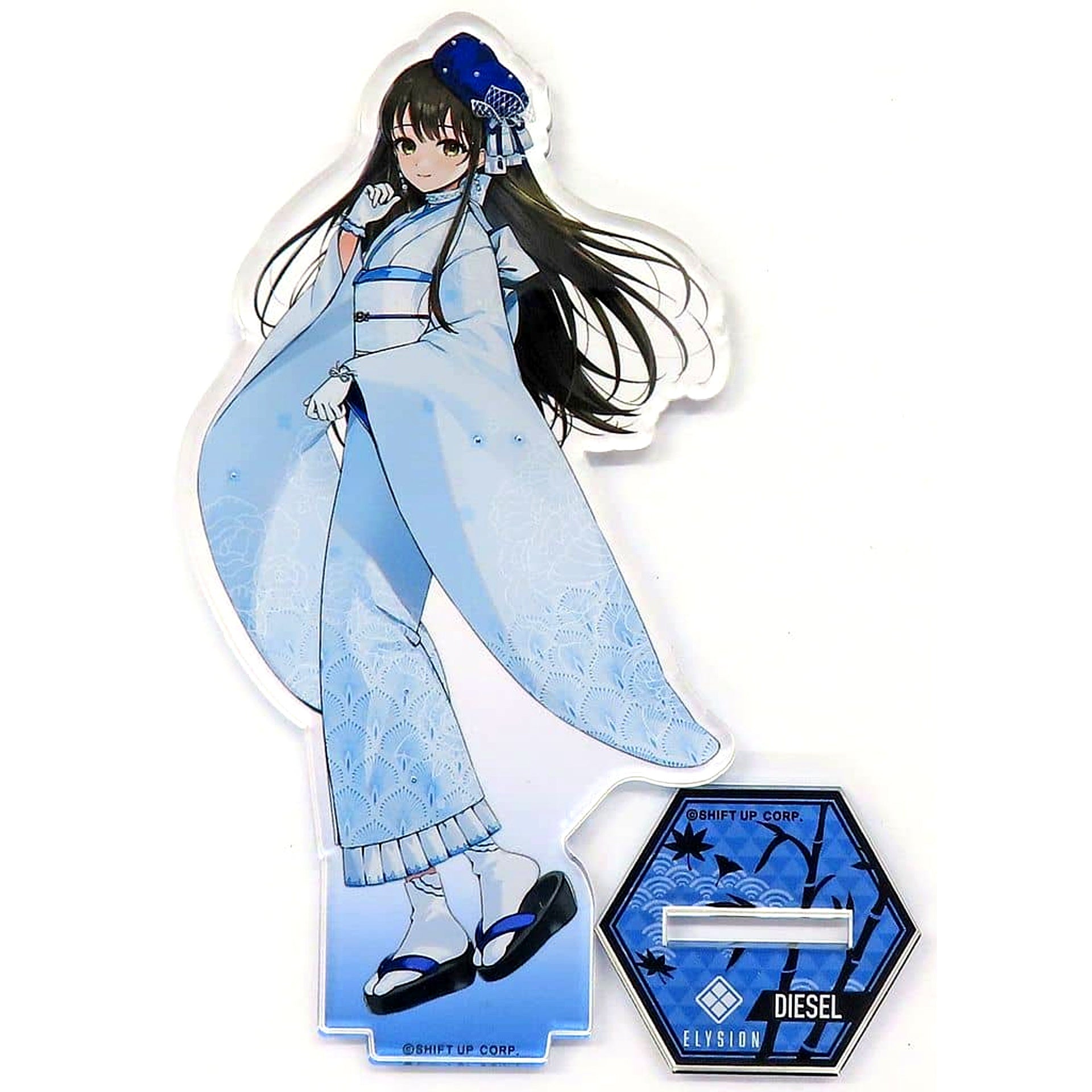 Diesel GODDESS OF VICTORY: NIKKE 1st Anniversary Commemorative Area Defense Line POP UP Event Acrylic Stand Kimono Ver [USED]