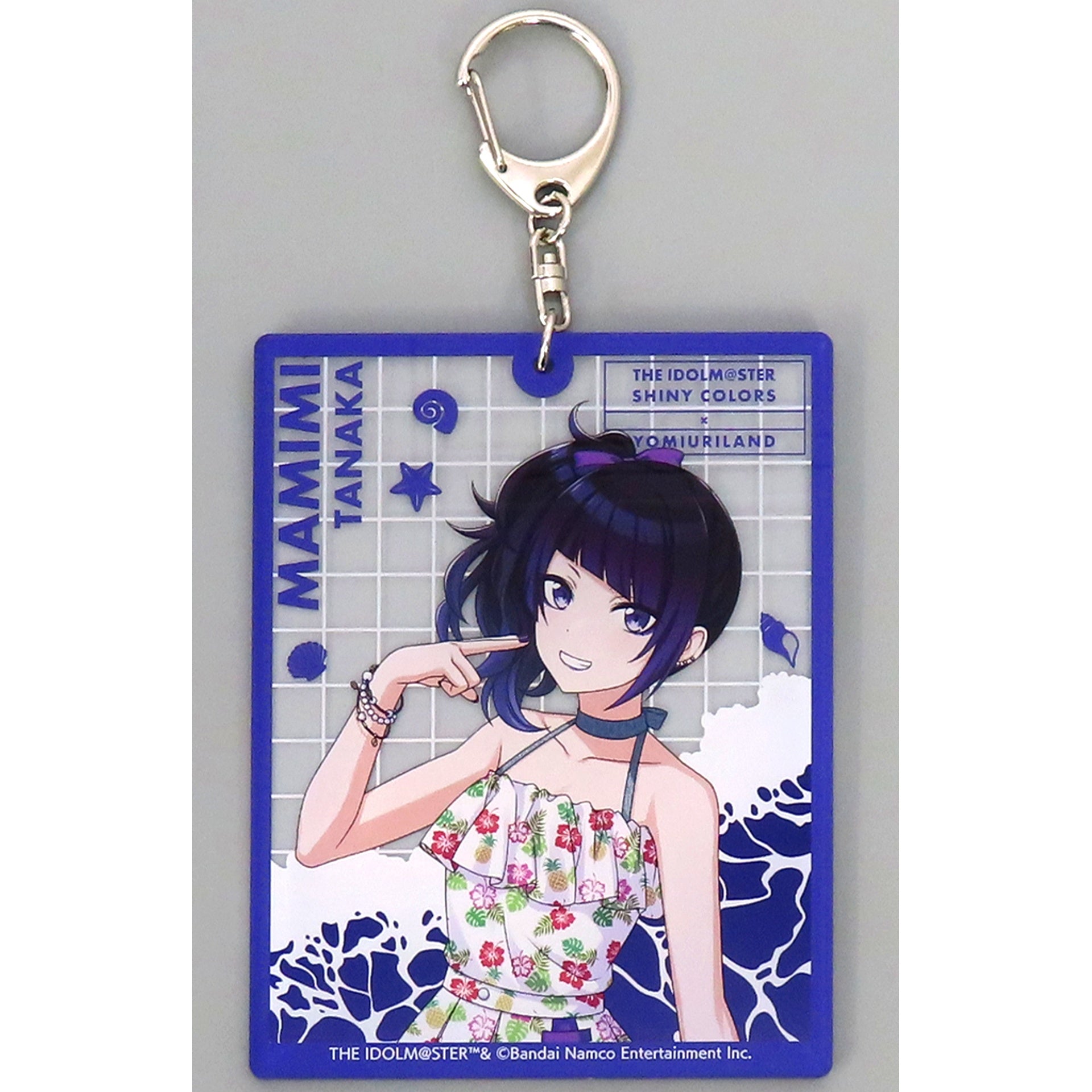 Mamimi Tanaka The Idolmaster Shiny Colors x Yomiuriland Big Keychain tropical style [USED]