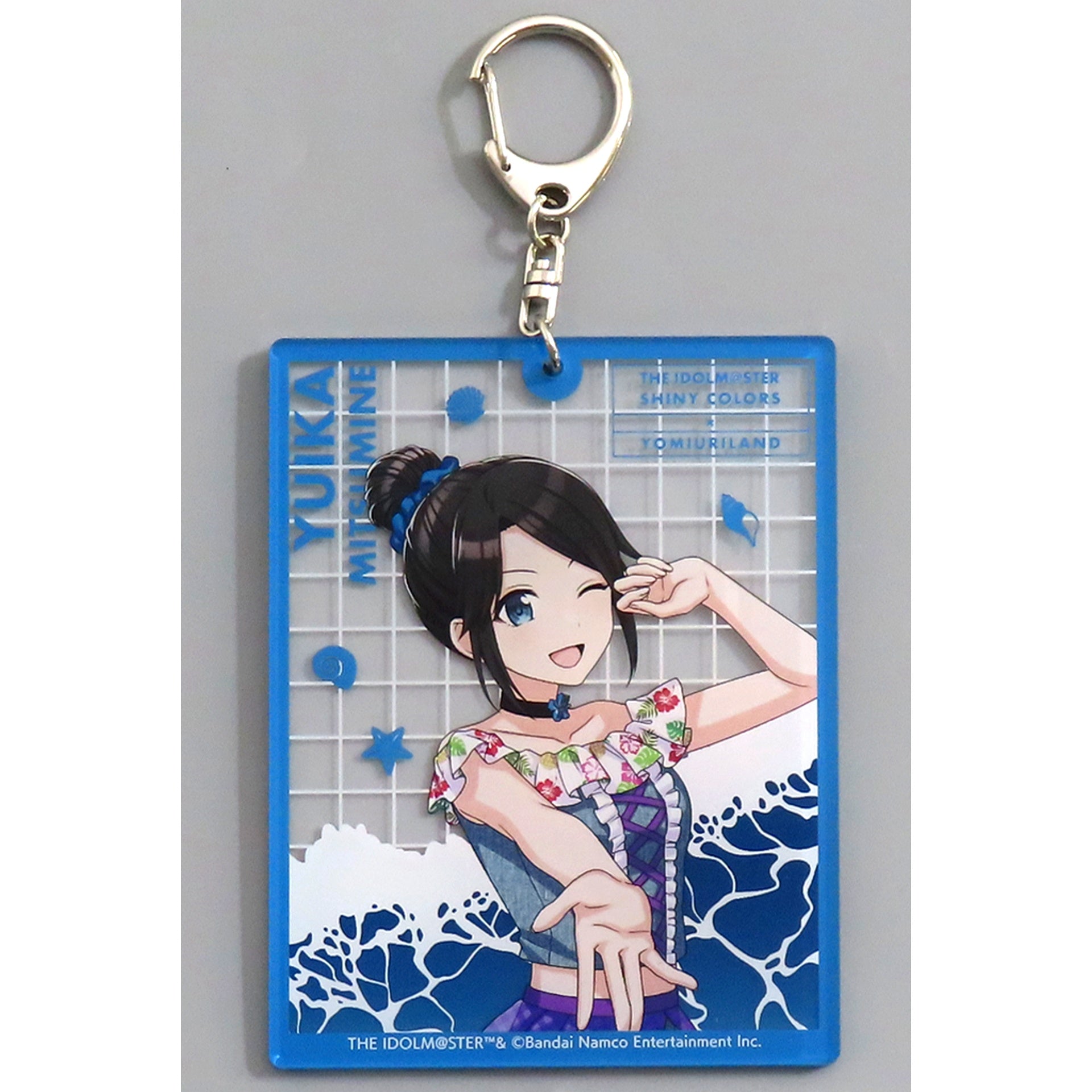 Yuika Mitsumine The Idolm@ster Shiny Colors Big Keychain tropical style Yomiuri Land [USED]