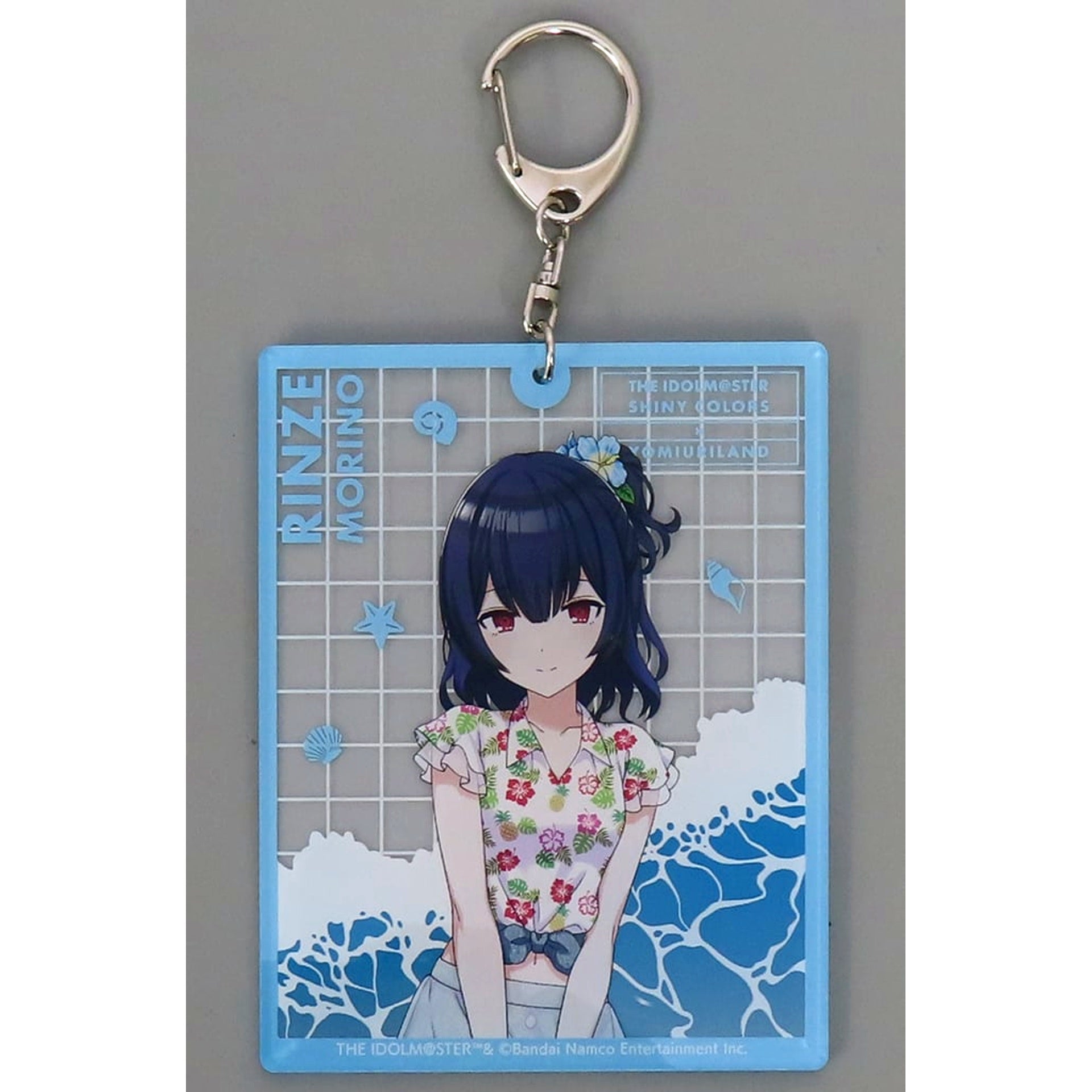 Rinze Morino The Idolm@ster Shiny Colors Big Keychain tropical style Yomiuri Land [USED]