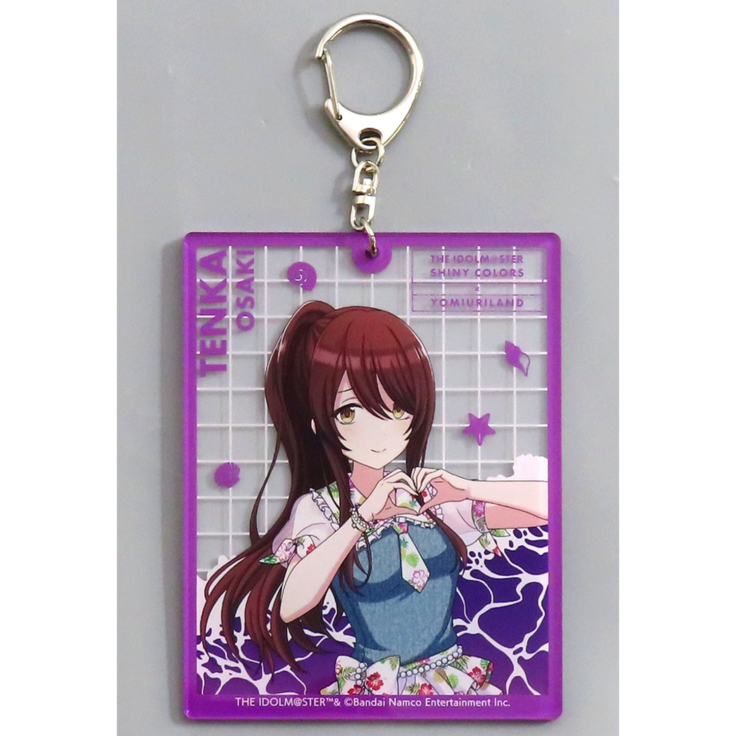Tenka Osaki The Idolmaster Shiny Colors x Yomiuriland Big Keychain tropical style [USED]