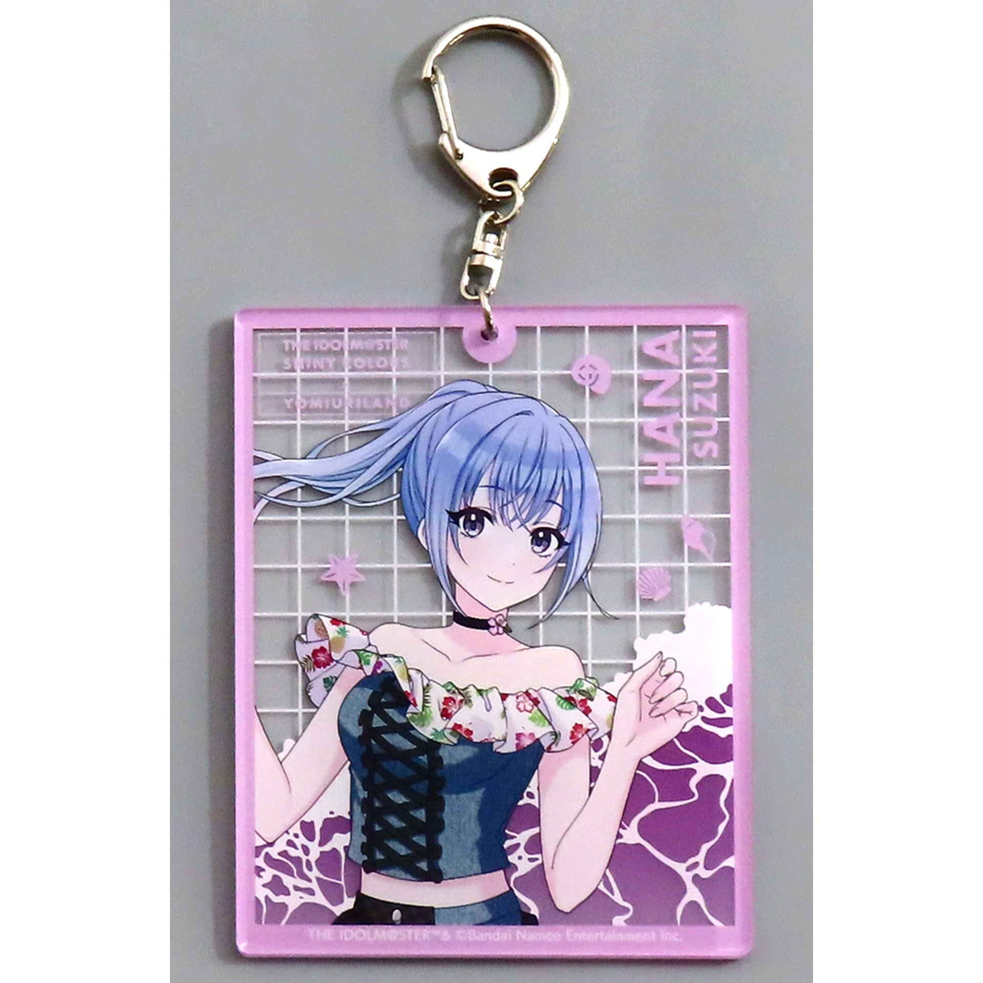 Hana Suzuki Big Keychain tropical style The Idolmaster Shiny Colors x Yomiuri Land [USED]