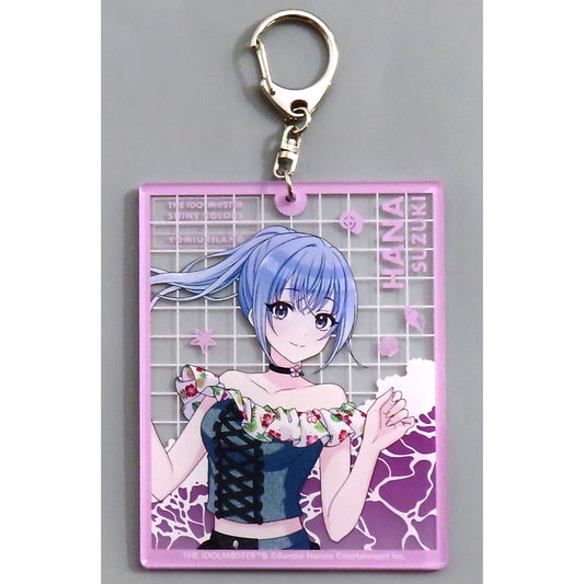 Hana Suzuki Big Keychain tropical style The Idolmaster Shiny Colors x Yomiuri Land [USED]