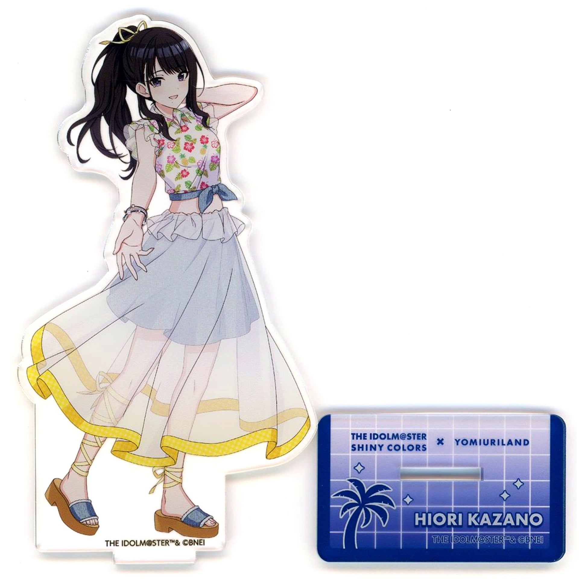 Hiori Kazano The Idolm@ster Shiny Colors x Yomiuri Land Tropical Style Acrylic Figure [USED]