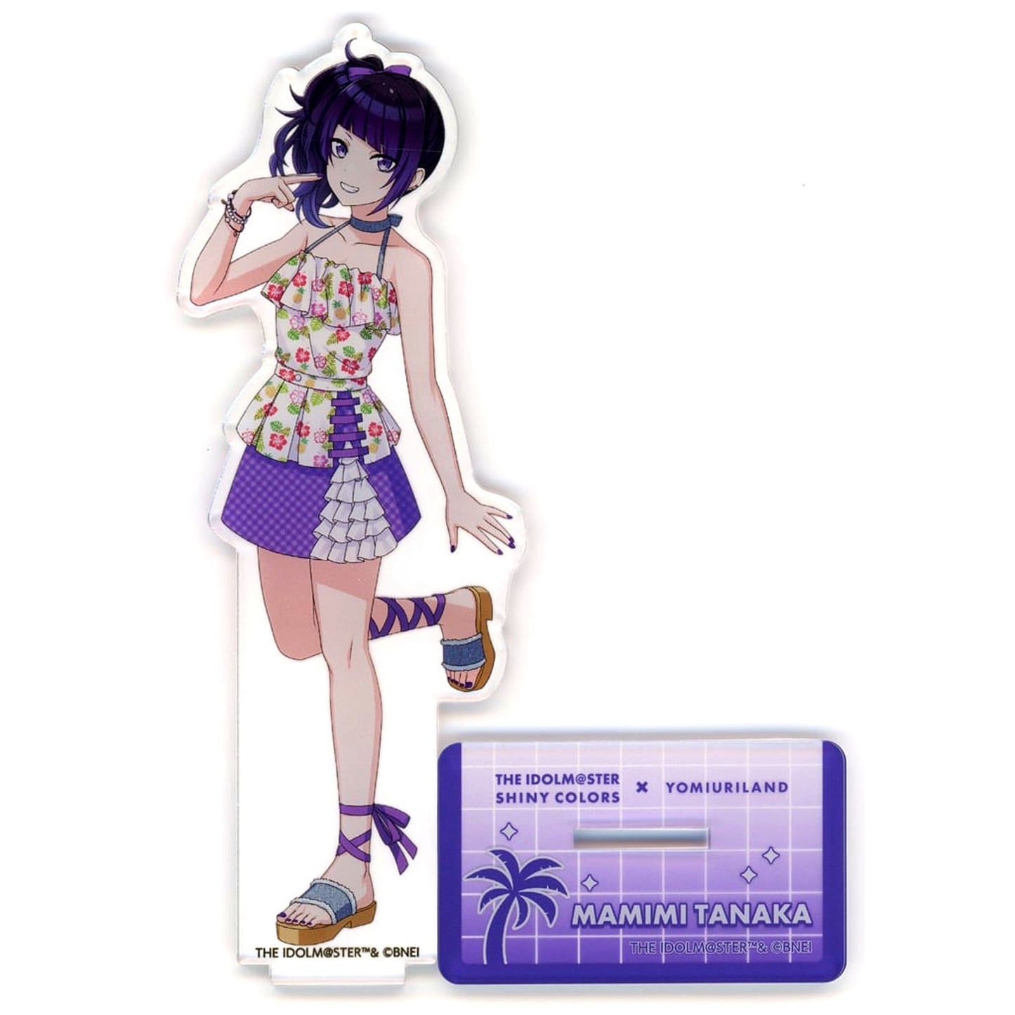 Mamimi Tanaka The Idolm@ster Shiny Colors x Yomiuri Land Tropical Style Acrylic Figure [USED]