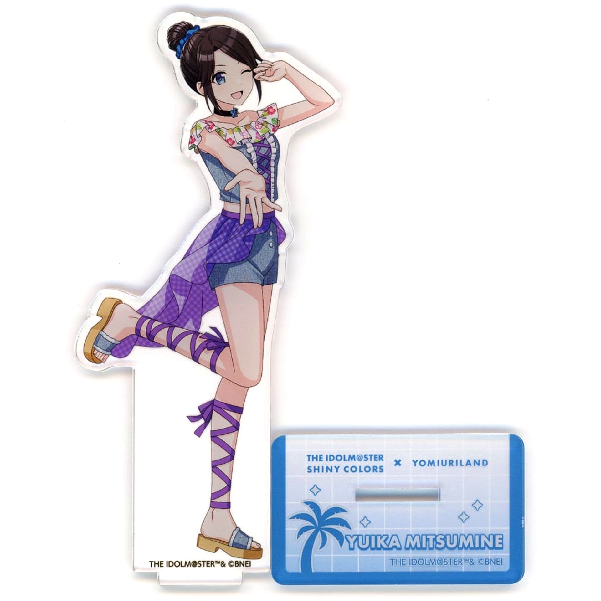 Yuika Mitsumine The Idolm@ster Shiny Colors Acrylic Figure tropical style Yomiuri Land [USED]