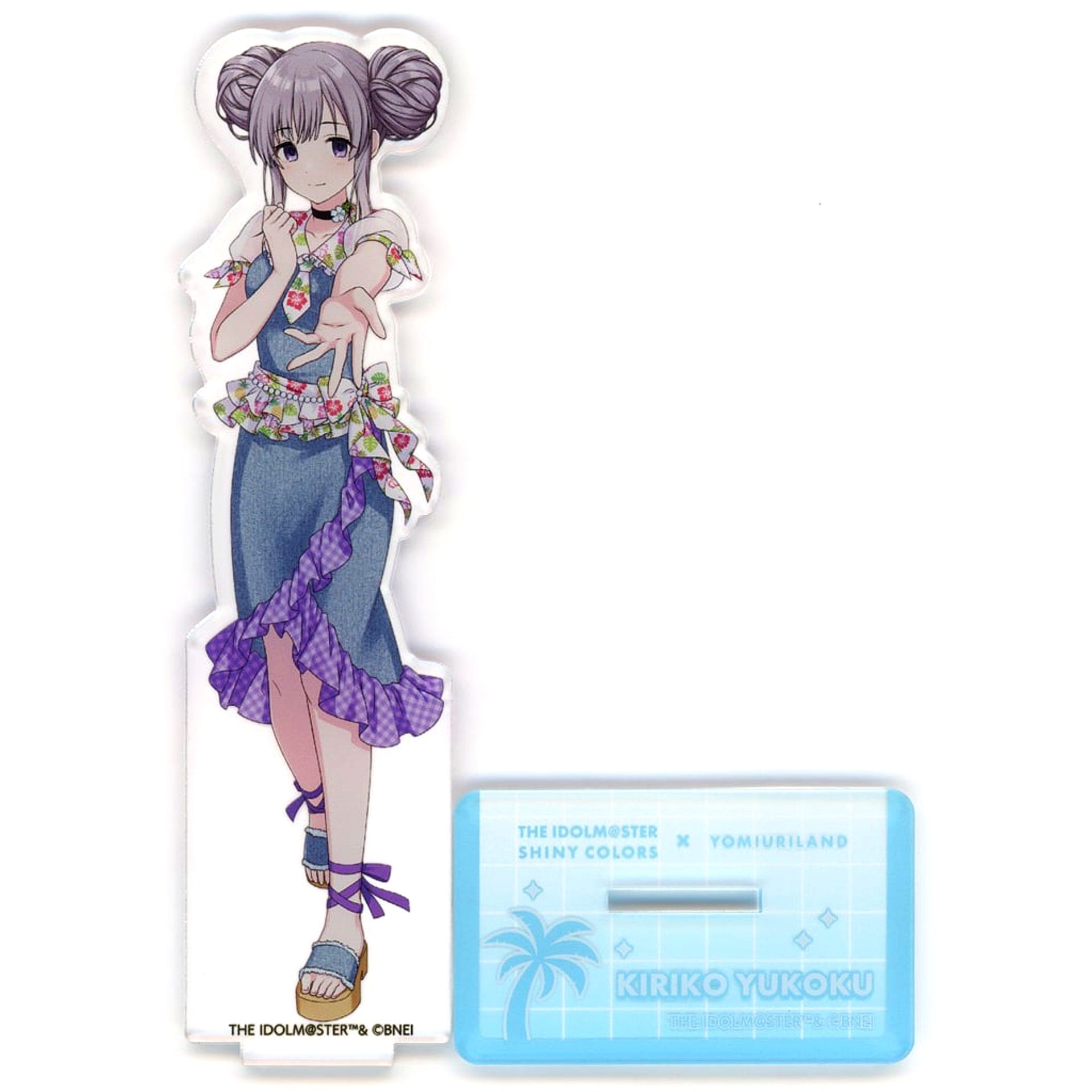 Kiriko Yuikoku The Idolm@ster Shiny Colors x Yomiuri Land Tropical Style Acrylic Figure [USED]