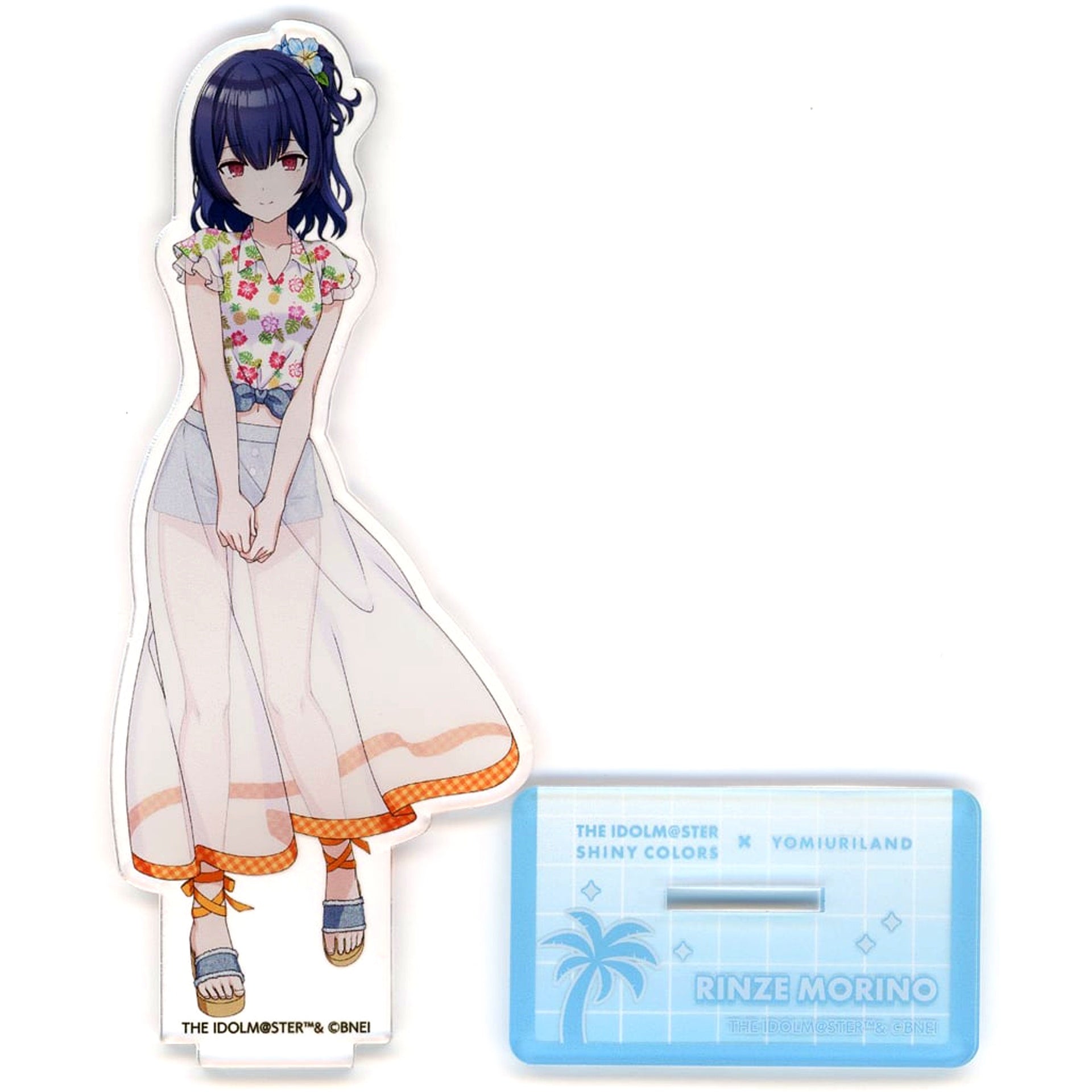 Rinze Morino THE IDOLM@STER SHINY COLORS Acrylic Figure Tropical Style Yomiuriland [USED]