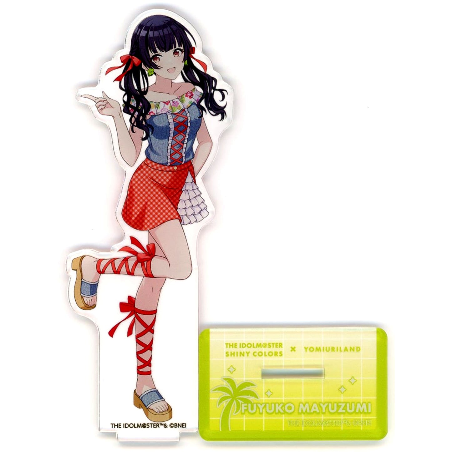 Fuyuko Mayuzumi The Idolm@ster Shiny Colors x Yomiuri Land Tropical Style Acrylic Figure [USED]