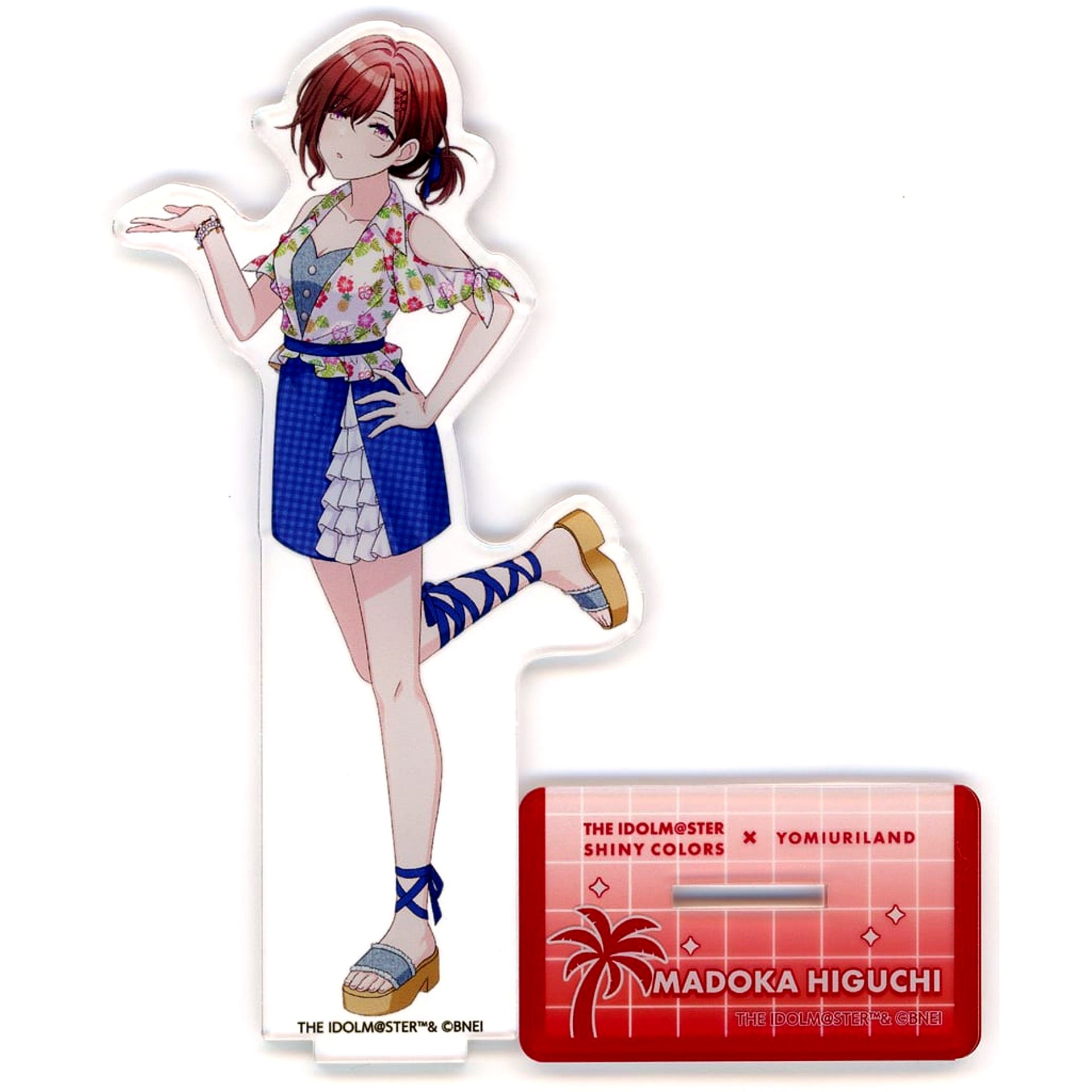 Madoka Higuchi THE IDOLM@STER SHINY COLORS Acrylic Figure tropical style Yomiuri Land Collabo [USED]