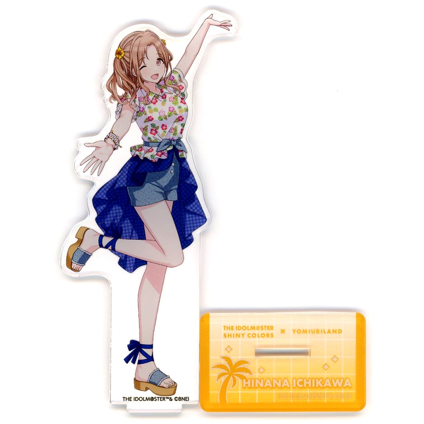 Hinana Ichikawa The Idolm@ster Shiny Colors x Yomiuri Land Tropical Style Acrylic Figure [USED]