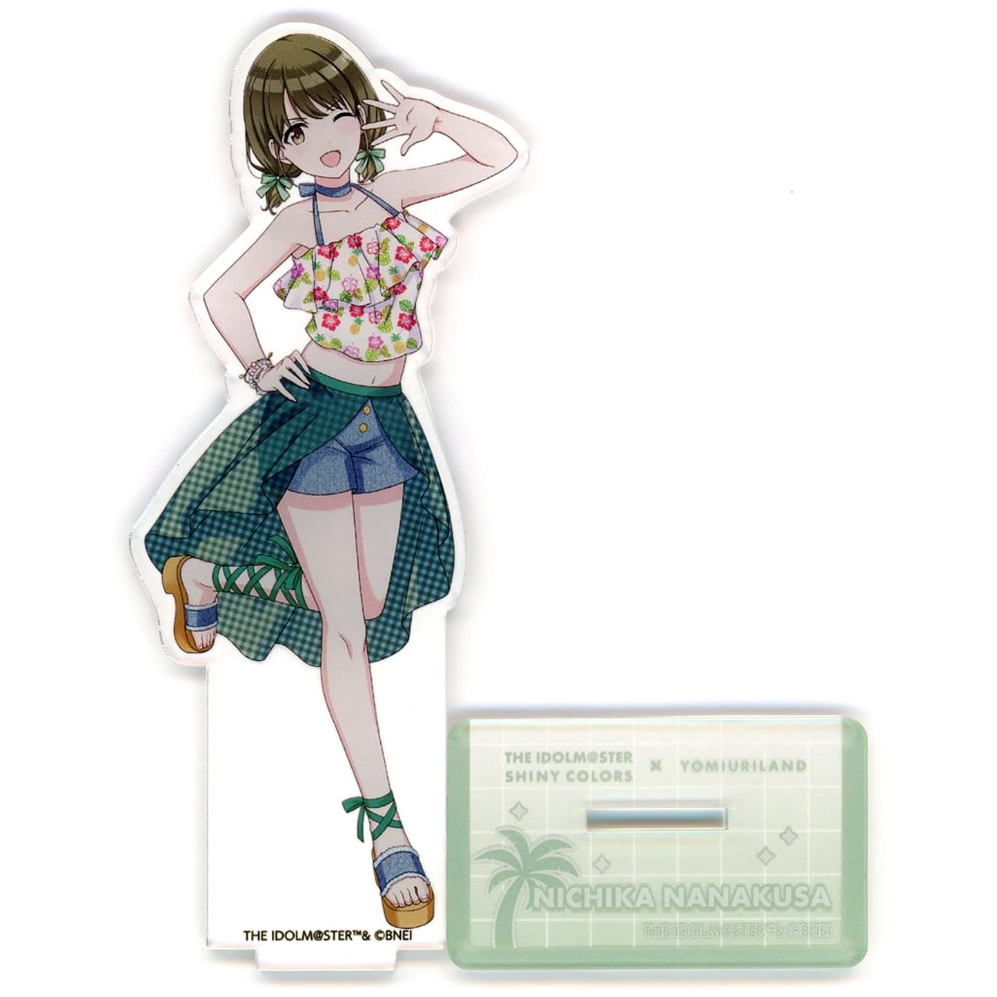 Nichika Nanakusa The Idolm@ster Shiny Colors x Yomiuri Land Tropical Style Acrylic Figure [USED]