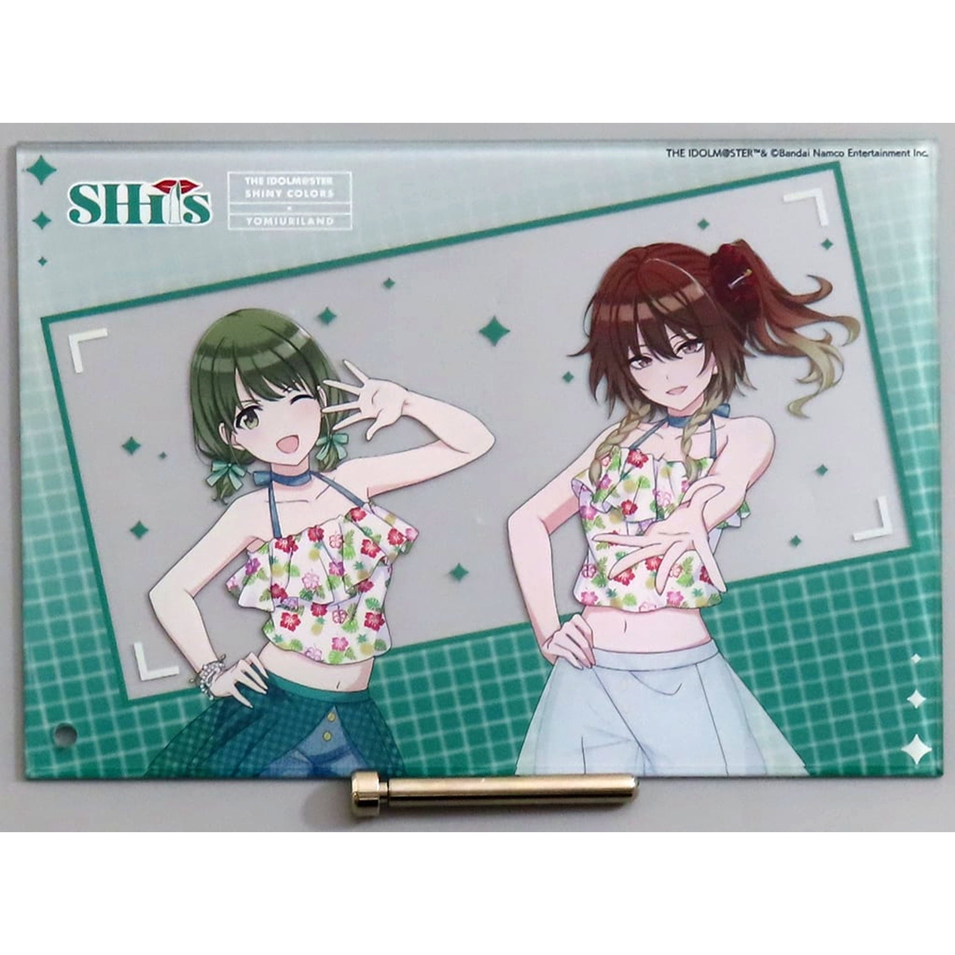 SHHis The Idolm@ster Shiny Colors Mini Acrylic Art tropical style Yomiuri Land [USED]