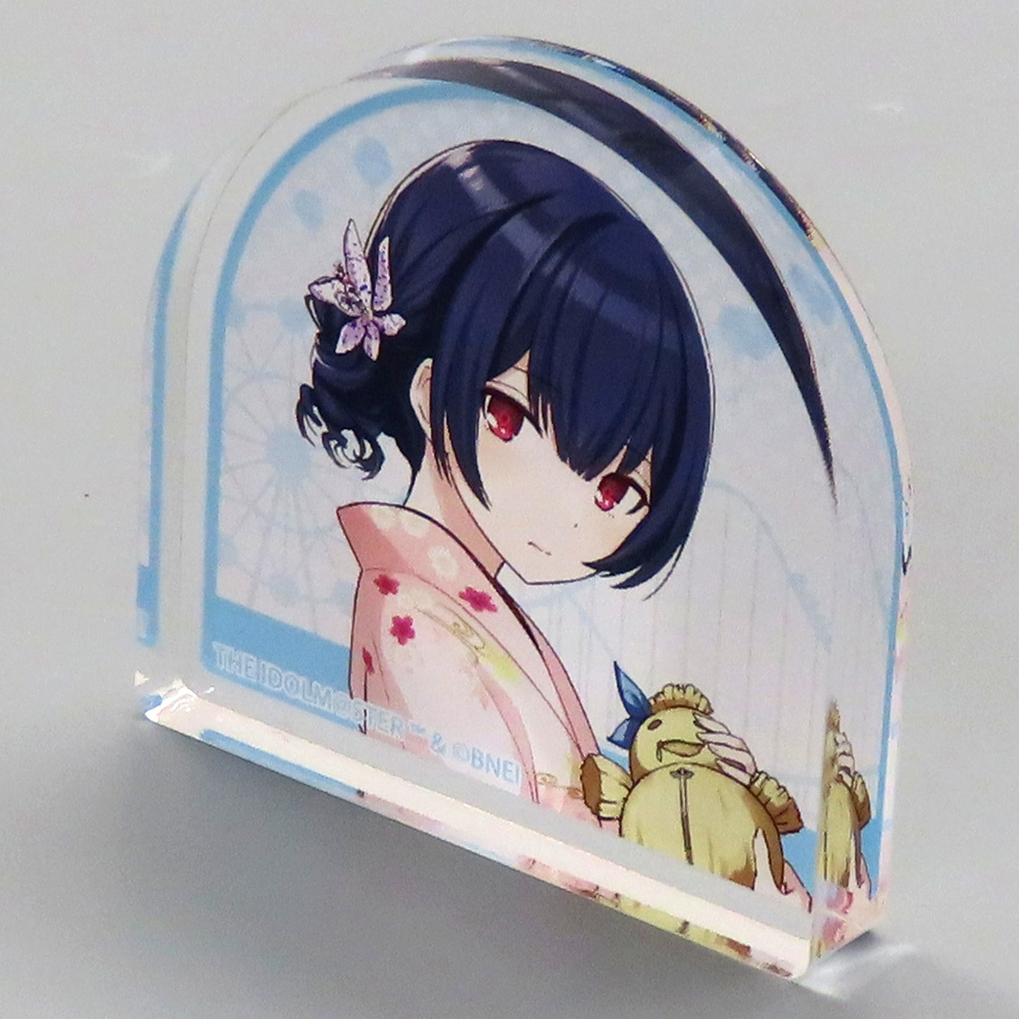 Rinze Morino A The Idolmaster Shiny Colors x Yomiuriland Acrylic Block [USED]
