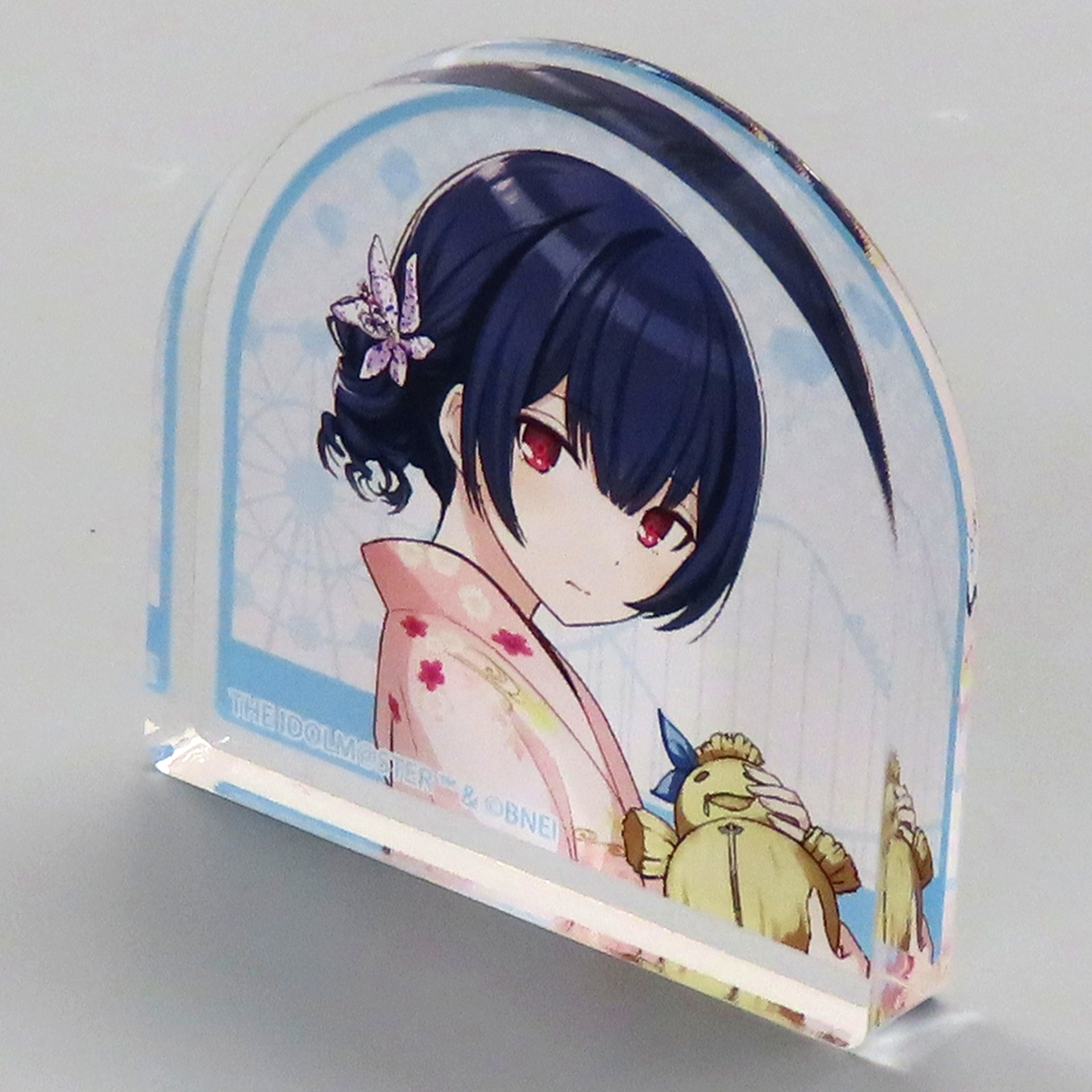 Rinze Morino A The Idolmaster Shiny Colors x Yomiuriland Acrylic Block [USED]