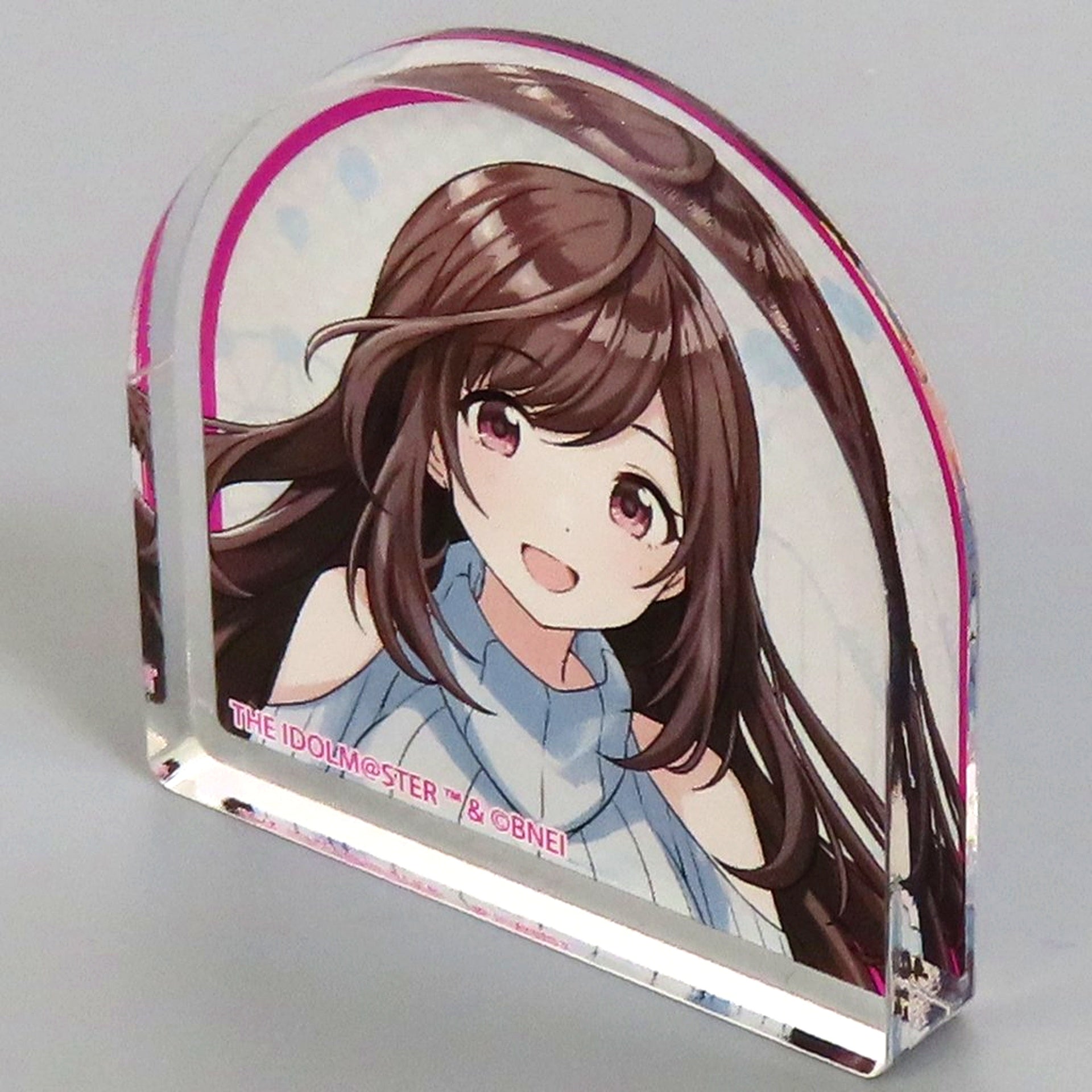 Kogane Tsukioka The Idolmaster Shiny Colors x Yomiuriland Acrylic Block B [USED]