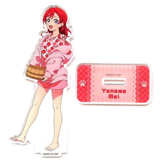 Mei Yoneme Acrylic Stand Love Live! Superstar!! x Gokurakuyu Raku Spa Liella! Hot Spring Training Camp [USED]