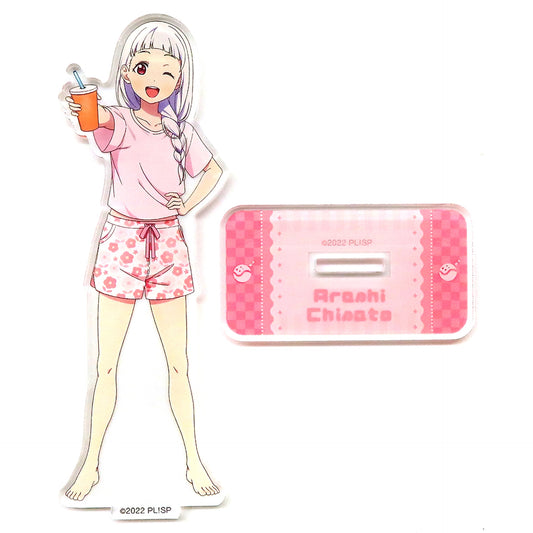 Chisato Arashi Acrylic Stand Love Live! Superstar!! x Gokurakuyu Raku Spa Liella! Hot Spring Training Camp [USED]