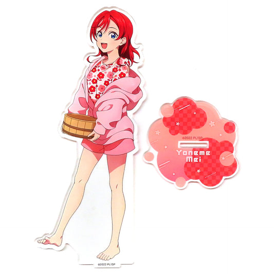 Mei Yoneme BIG Acrylic Stand Love Live! Superstar!! x Gokurakuyu RAKU SPA Liella! Onsen Gasshuku Mail Order Ltd [USED]