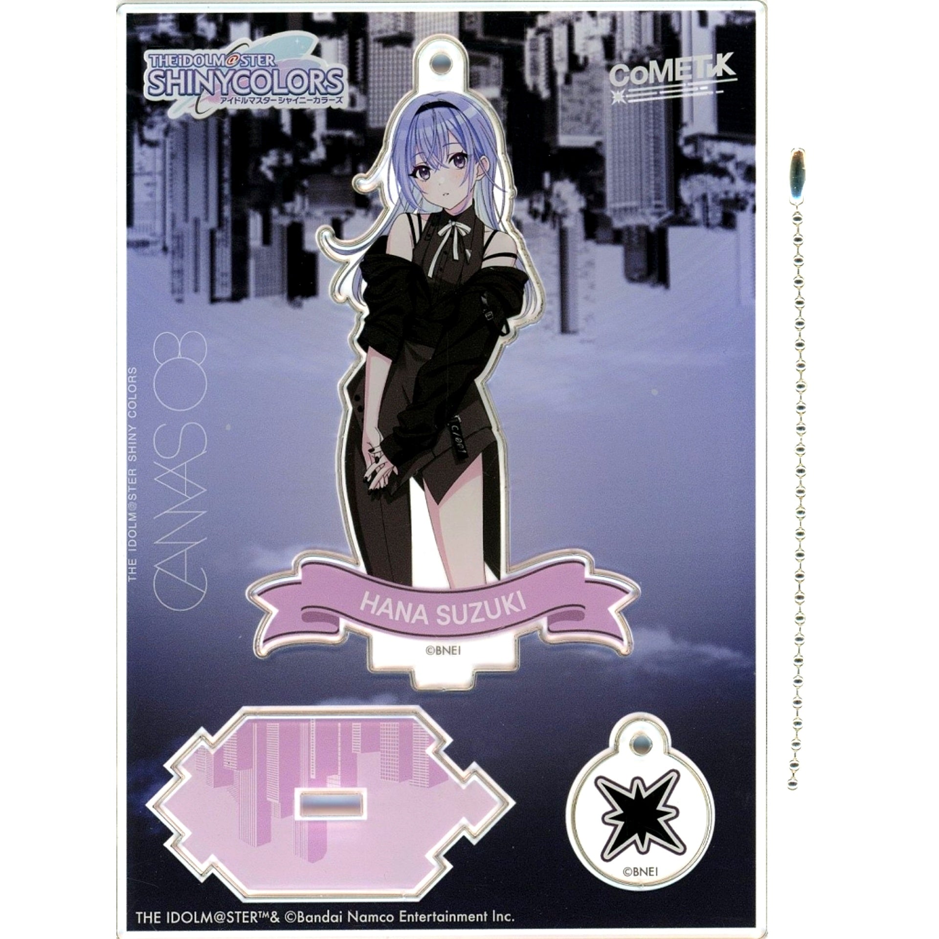 Hana Suzuki The Idolmaster Shiny Colors Acrylic Stand Keychain CD CANVAS 08 Release Commemoration Goods [USED]