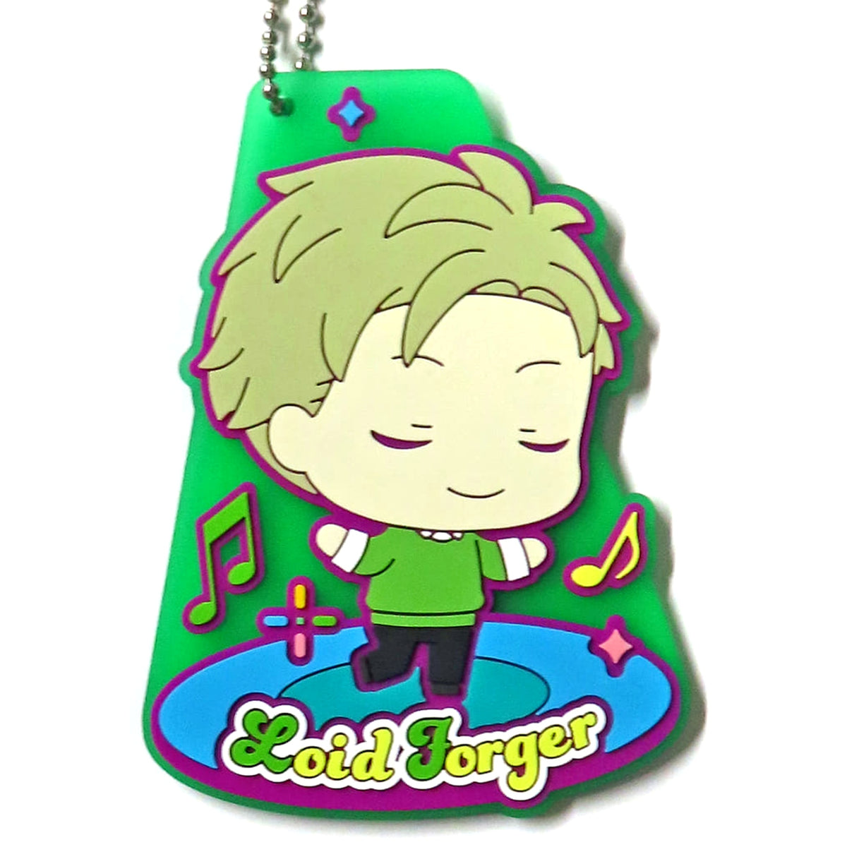SPY x FAMILY Loid Forger Whole Body Ichiban Kuji Take Me With You! Clear Rubber Charm Prize H [USED]