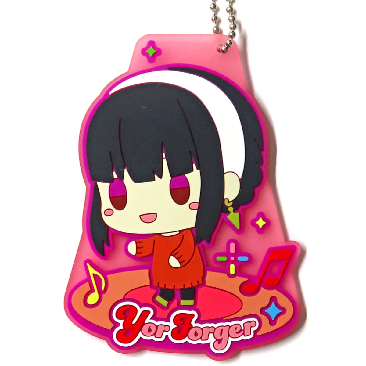 SPY x FAMILY Yor Forger Ichiban Kuji Take Me With You! Clear Rubber Charm Prize H [USED]