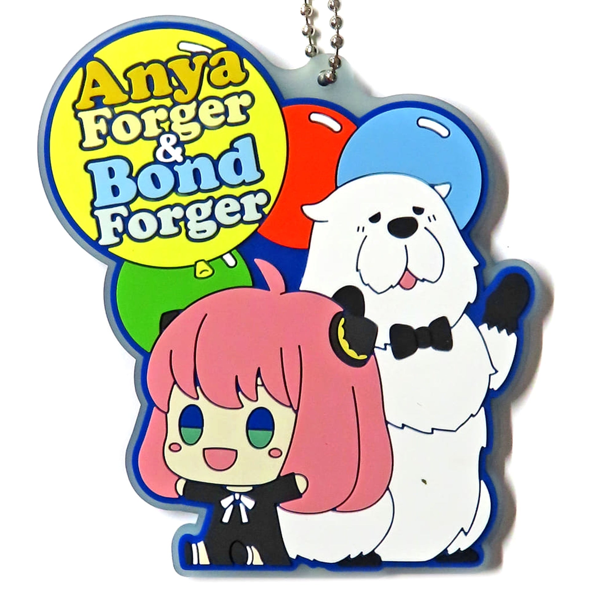 SPY x FAMILY Anya Bond Ichiban Kuji Take Me With You! Clear Rubber Charm Prize H [USED]