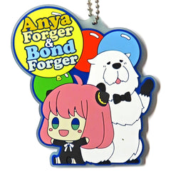 SPY x FAMILY Anya Bond Ichiban Kuji Take Me With You! Clear Rubber Charm Prize H [USED]