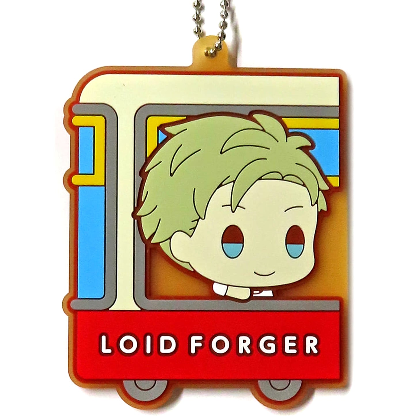 SPY x FAMILY Loid Forger Train Ichiban Kuji Take Me With You! Clear Rubber Charm Prize H [USED]