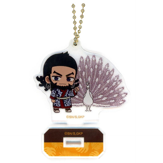 Golden Kamuy Kiroranke Chibi Chara Trading Interacting with Animals Ver. Acrylic Stand Keychain Ver.B Tobu Zoological Park Limited Keychains [USED]