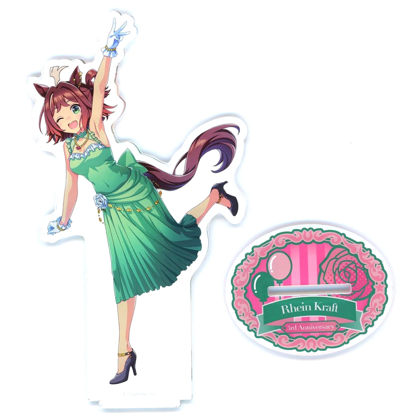 Line Craft Umamusume Pretty Derby Official Acrylic Stand 3rd Anniversary Ver [USED]