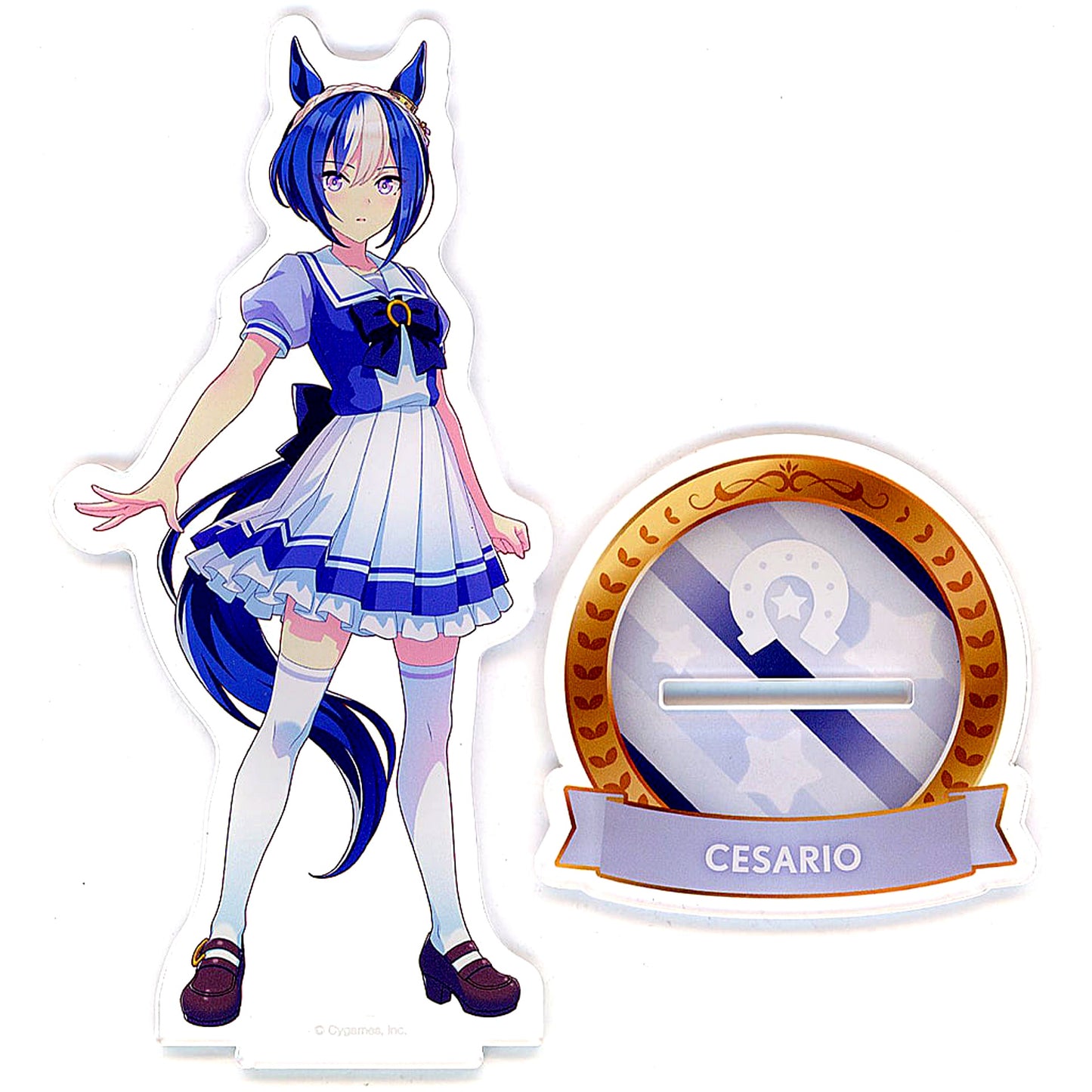 Cesario Umamusume: Pretty Derby Official Acrylic Stand School Uniform Ver. [USED]