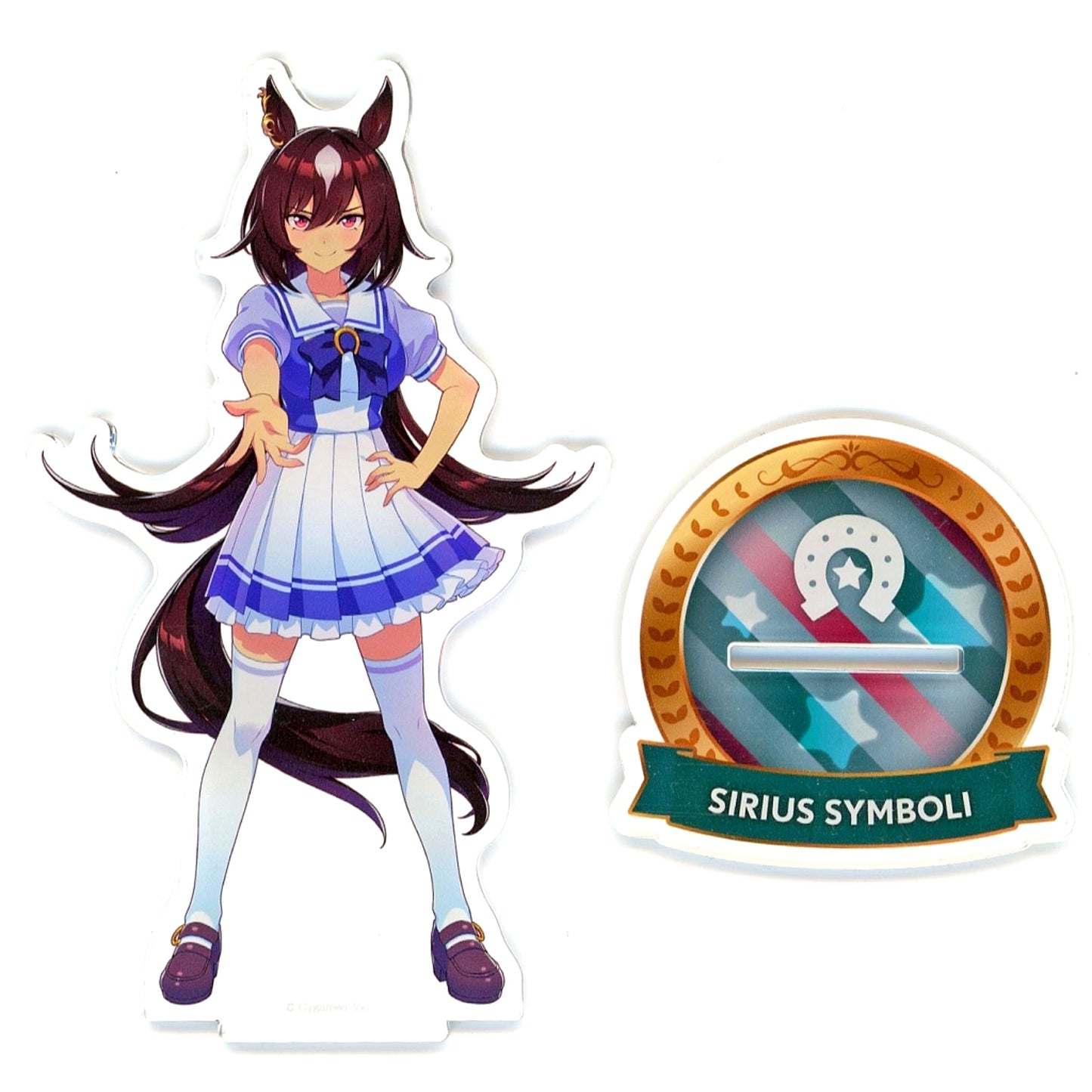 Sirius Symboli (School Uniform Ver.) Official Acrylic Stand Uma Musume: Pretty Derby [USED]