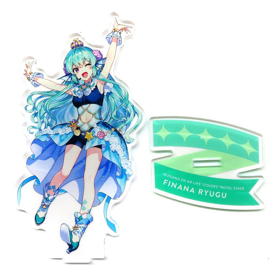 Finana Ryugu Acrylic Stand Virtual YouTuber Nijisanji NIJISANJI EN AR LIVE "COLORS" [USED]